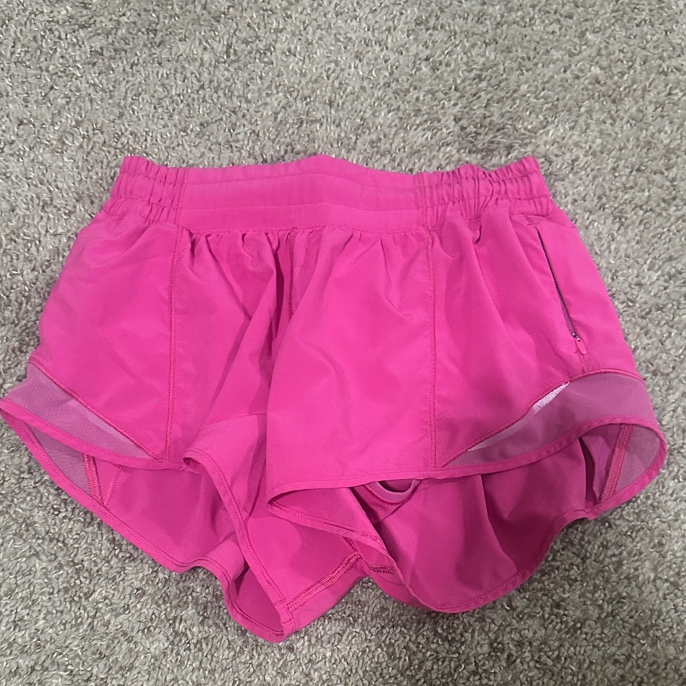 Women's Hot Pink Lululemon Shorts